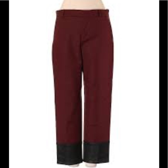 Banana Republic Pants - Banana Republic Burgundy Cotton Khakis